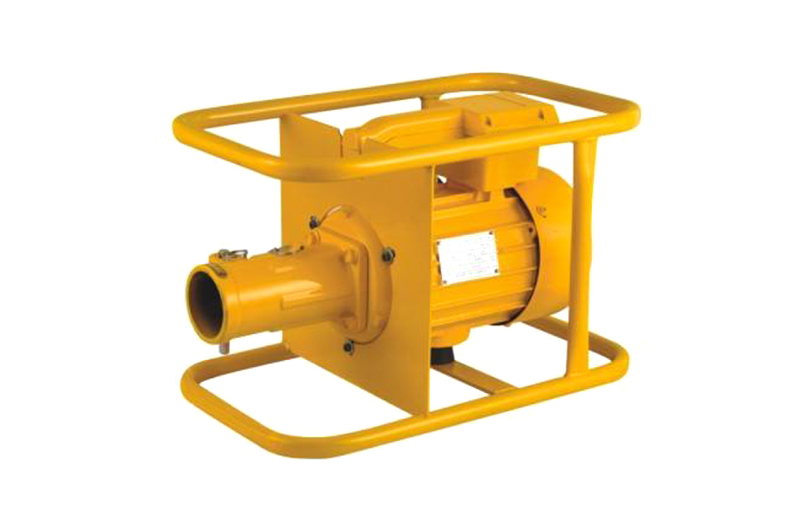Horse frame concrete vibrator